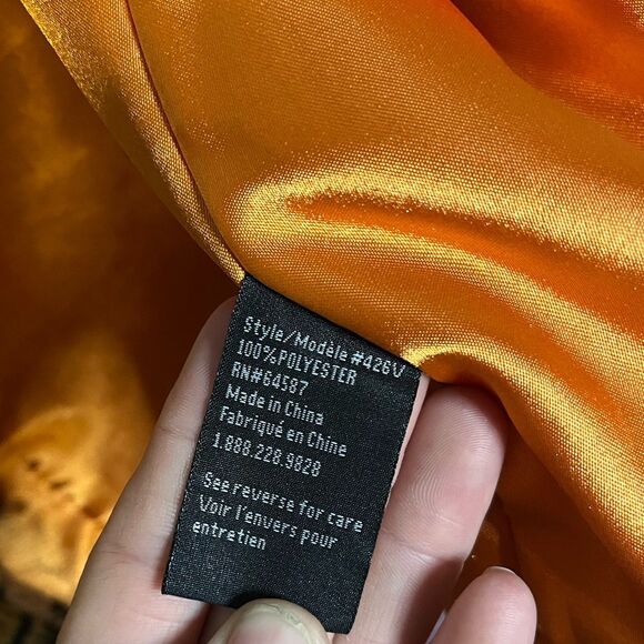 UBU Leopard Printed Orange Lining Vest. Size Extra Large. - Picture 5 of 8